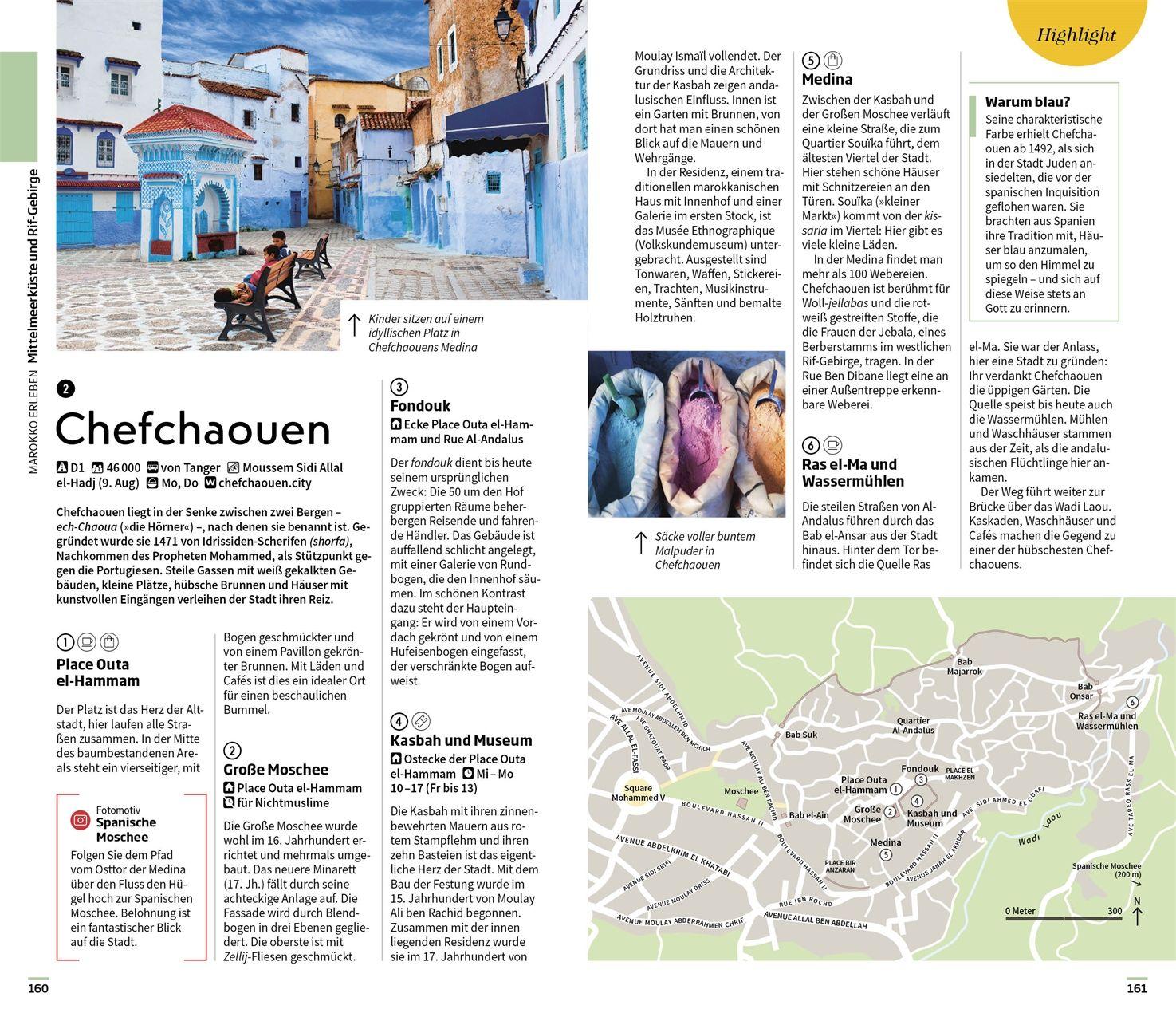 Beispielinhalt (Bild) Vis-à-Vis Reiseführer Marokko