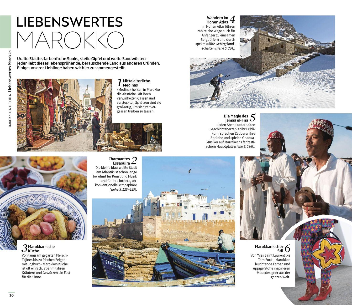 Beispielinhalt (Bild) Vis-à-Vis Reiseführer Marokko