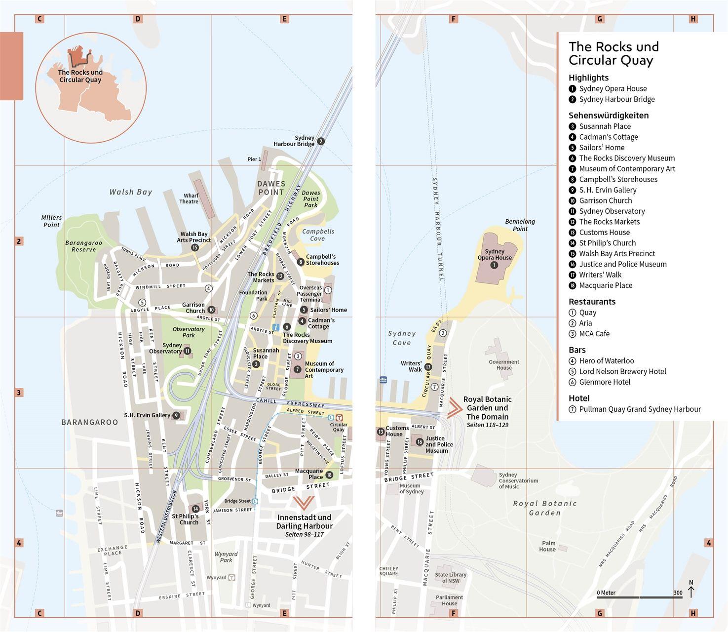 Beispielinhalt (Bild) Vis-à-Vis Reiseführer Australien