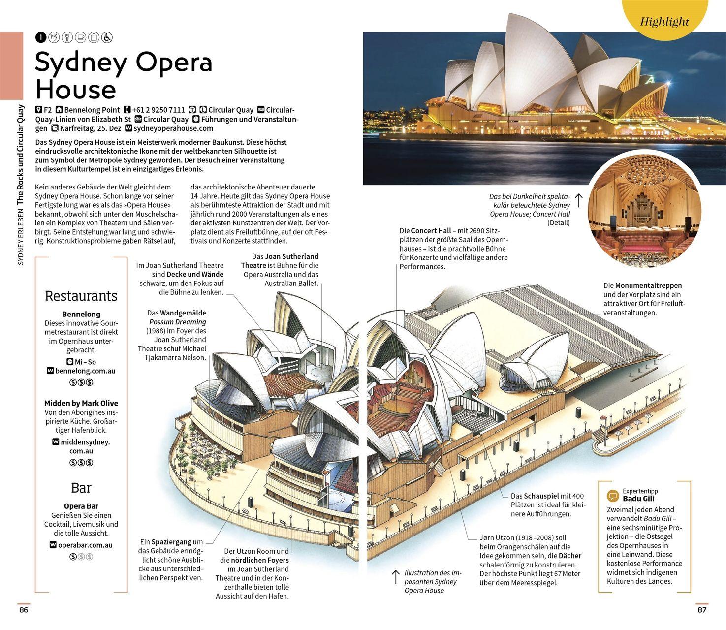 Beispielinhalt (Bild) Vis-à-Vis Reiseführer Australien