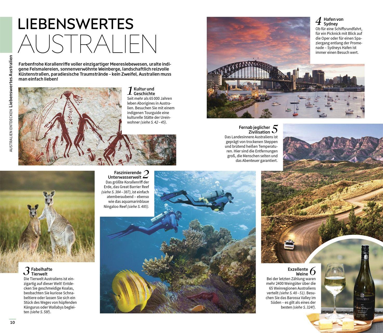 Beispielinhalt (Bild) Vis-à-Vis Reiseführer Australien