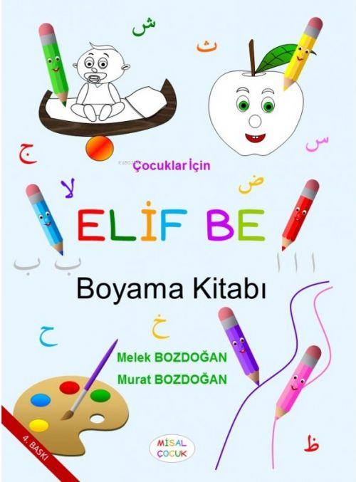 Vorderes Coverbild Cocuklar Icin Elif Be Boyama Kitabi
