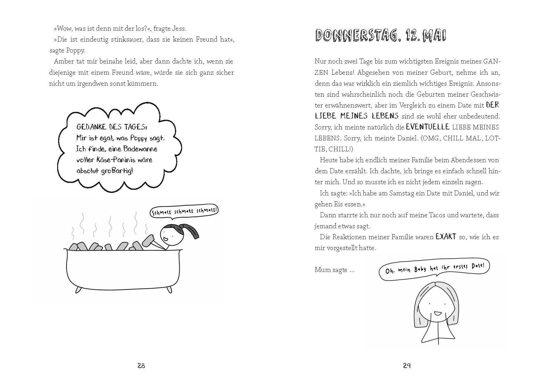 Beispielinhalt (Bild) Lottie Brooks: Meine Crush-Desaster