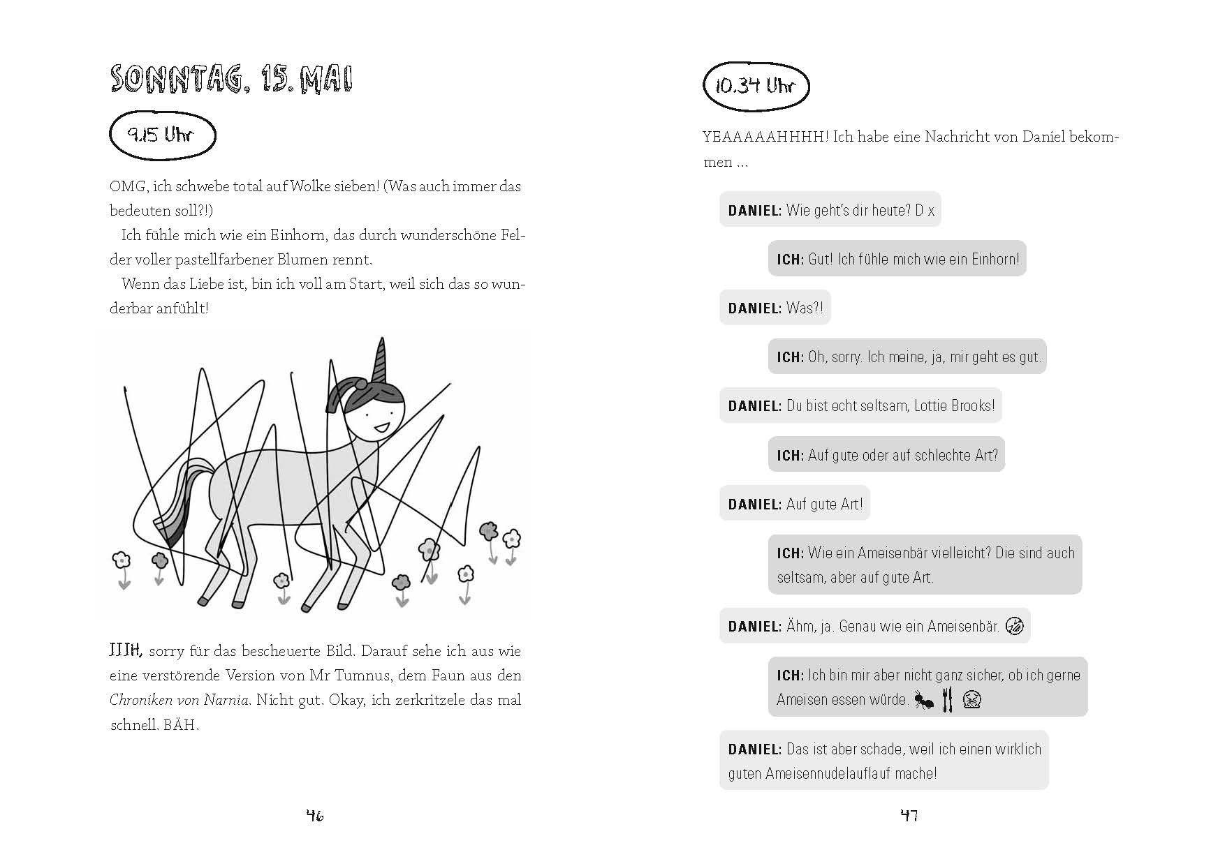 Beispielinhalt (Bild) Lottie Brooks: Meine Crush-Desaster