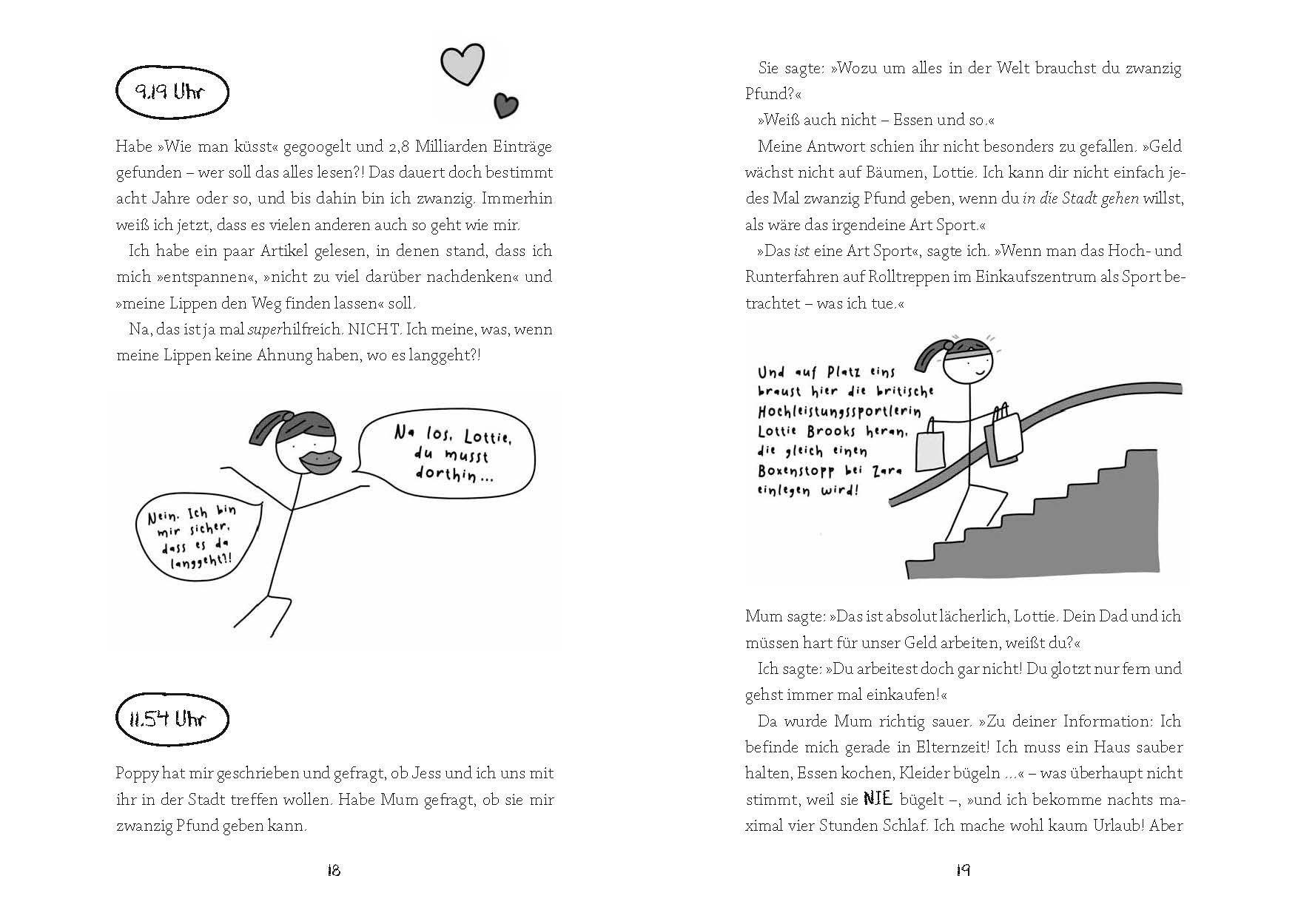 Beispielinhalt (Bild) Lottie Brooks: Meine Crush-Desaster