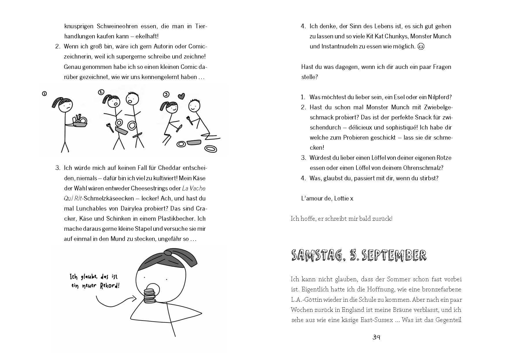 Beispielinhalt (Bild) Lottie Brooks: Schlimmste Klassenfahrt ever