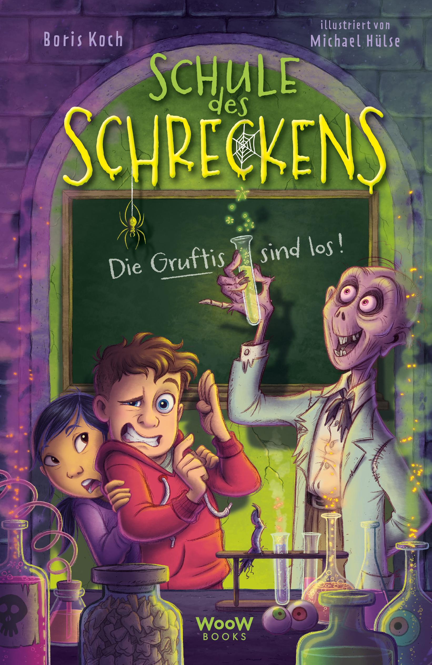 Vorderes Coverbild Schule des Schreckens, Bd. 1