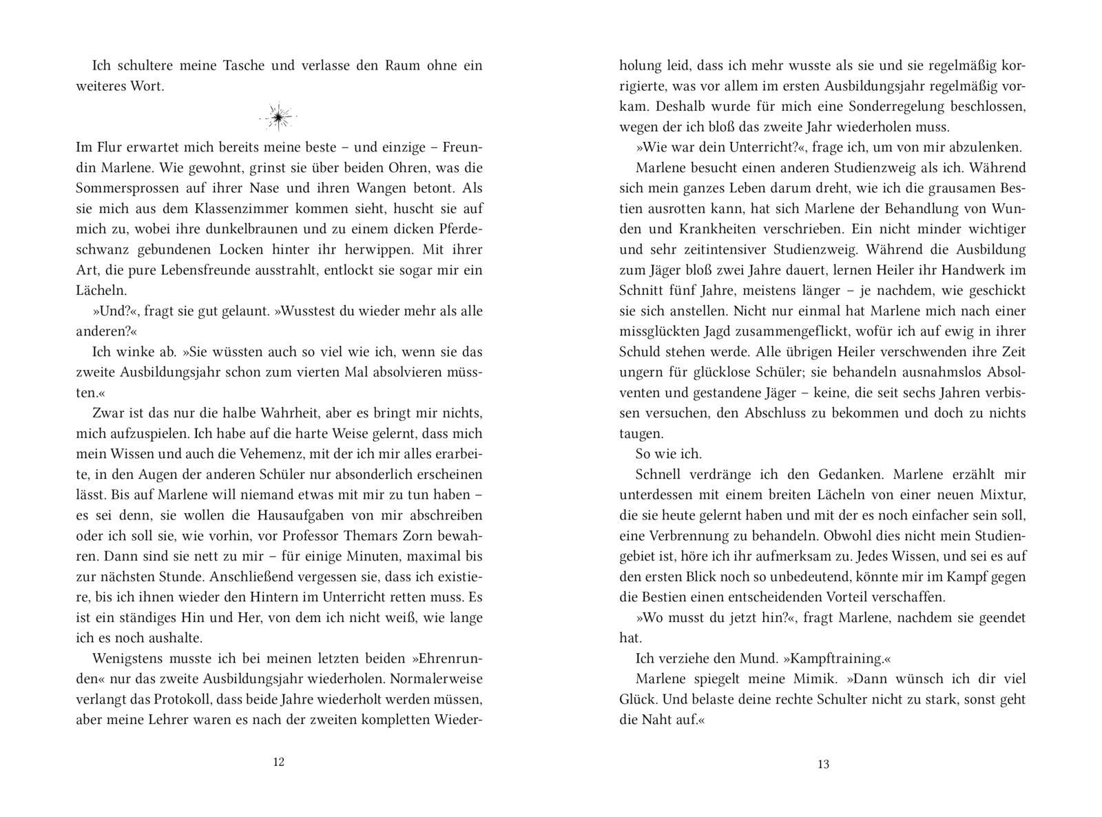 Beispielinhalt (Bild) Honor & Claws 1: Untamed Hearts