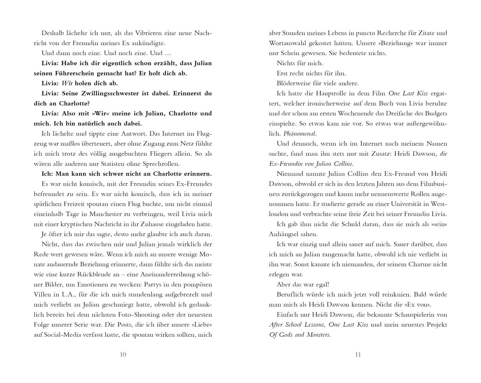 Beispielinhalt (Bild) Unplayed Love