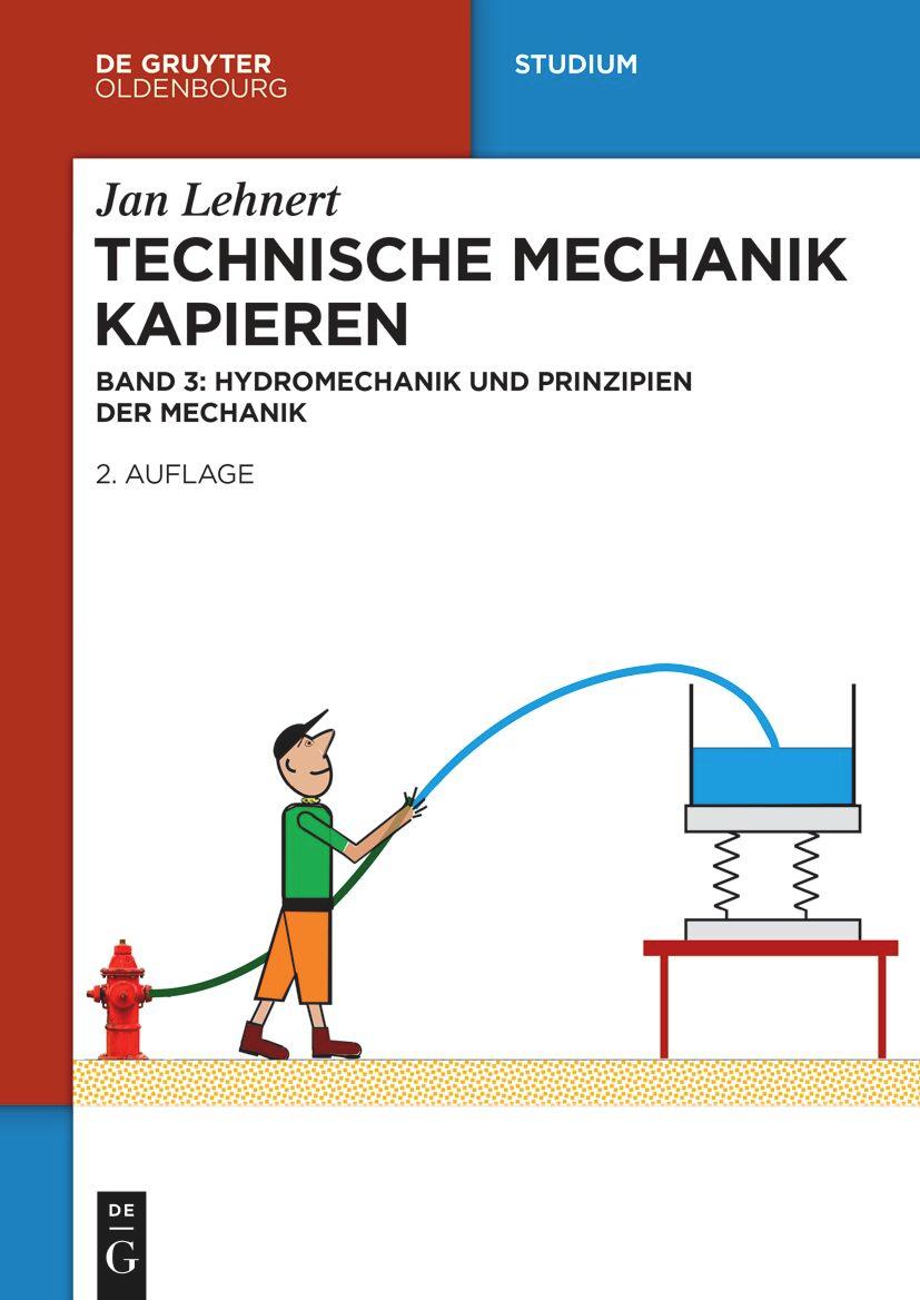 Vorderes Coverbild Technische Mechanik Kapieren. Hydromechanik und Prinzipien der Mechanik