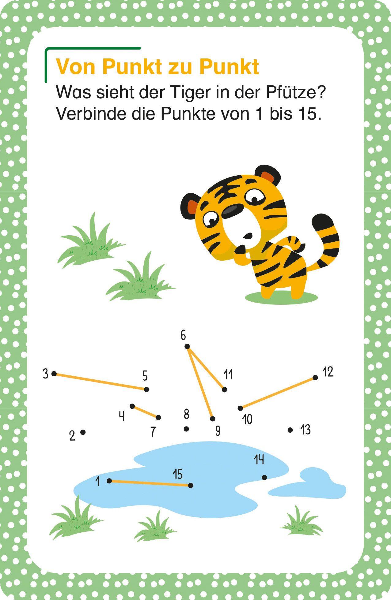 Beispielinhalt (Bild) Meine Vorschul-Spaß-Box: Konzentration