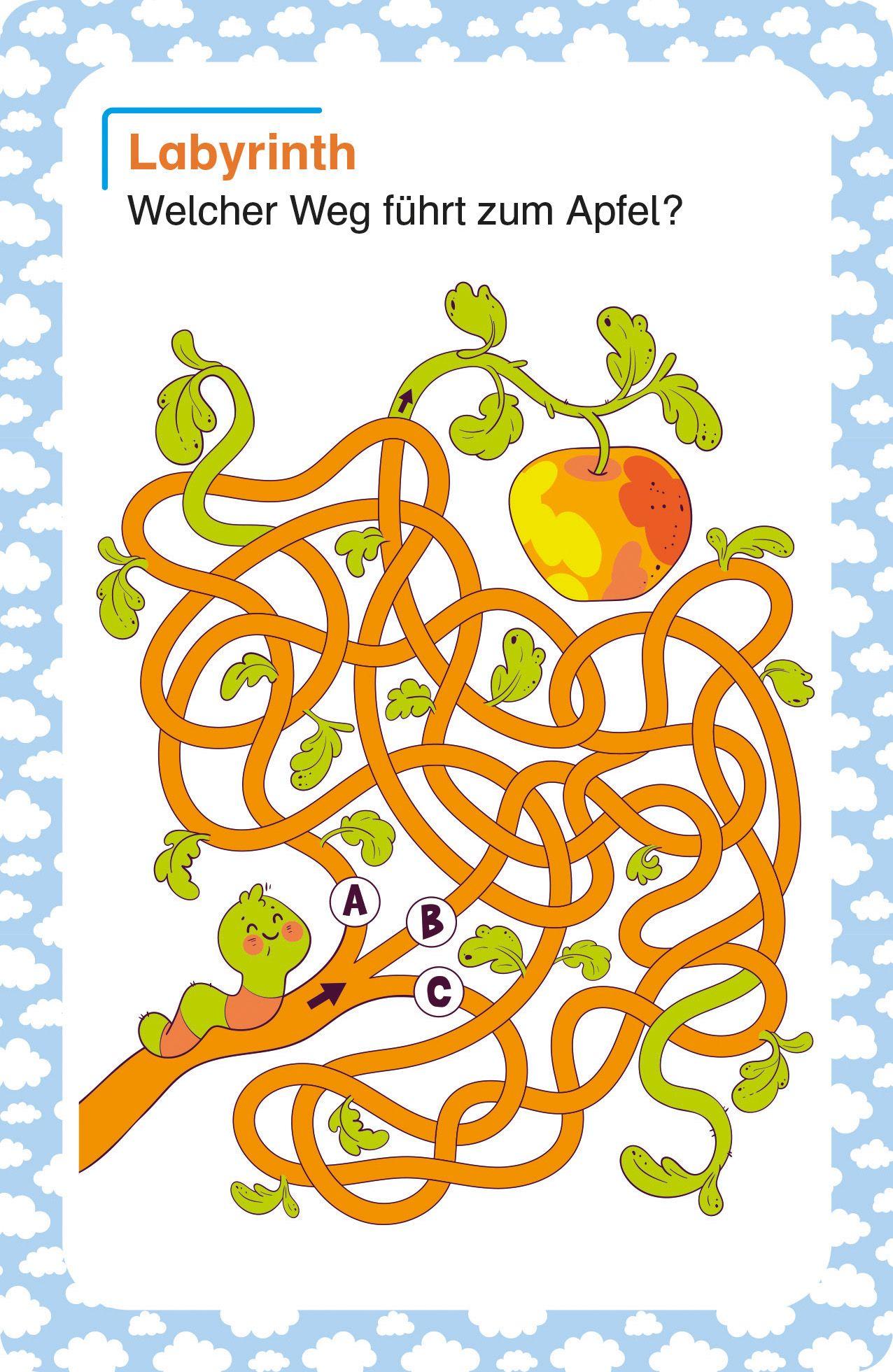 Beispielinhalt (Bild) Meine Vorschul-Spaß-Box: Konzentration