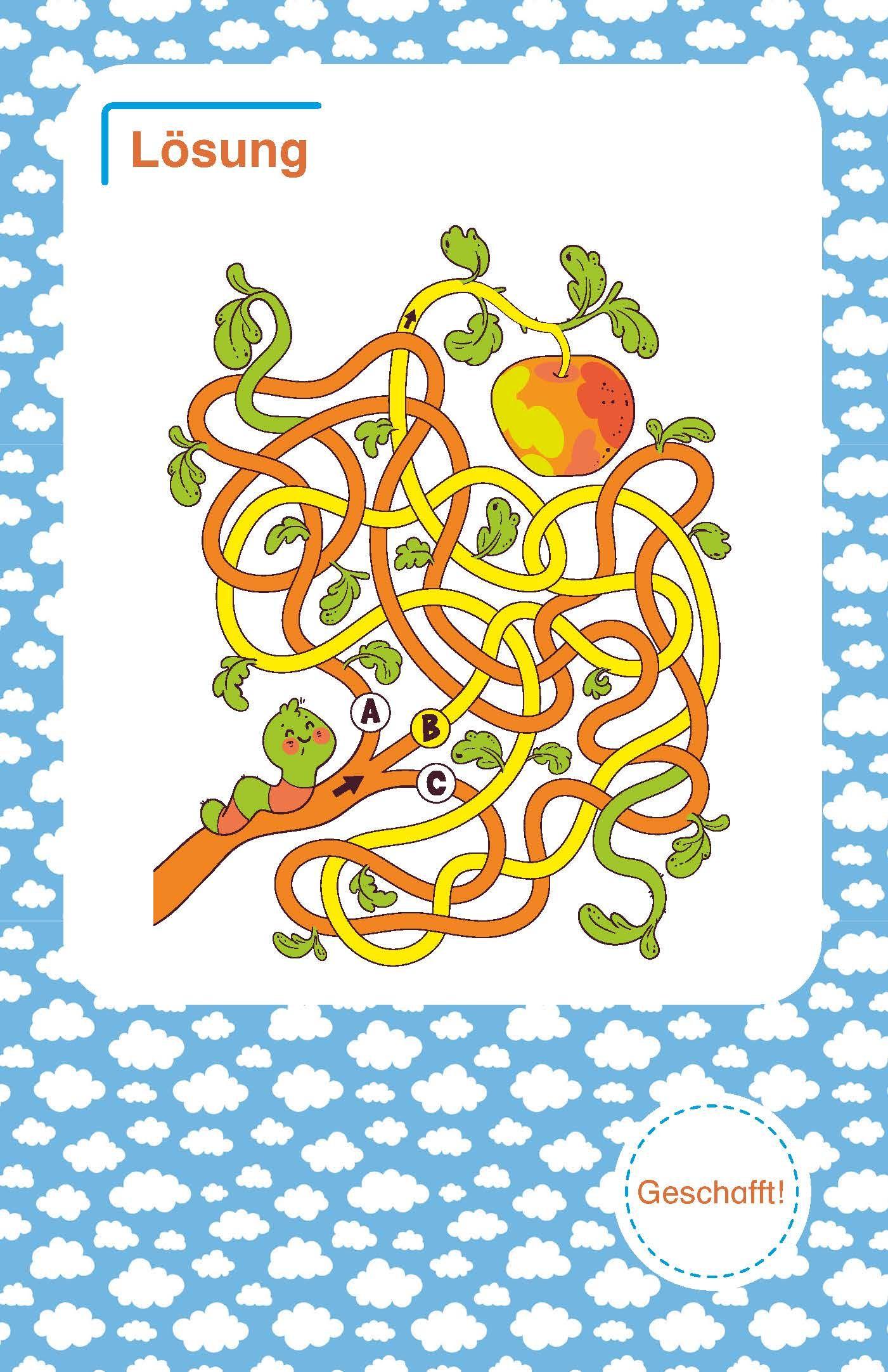 Beispielinhalt (Bild) Meine Vorschul-Spaß-Box: Konzentration