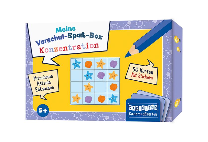 Vorderes Coverbild Meine Vorschul-Spaß-Box: Konzentration