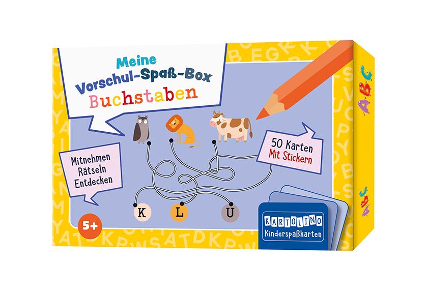 Vorderes Coverbild Meine Vorschul-Spaß-Box: Buchstaben