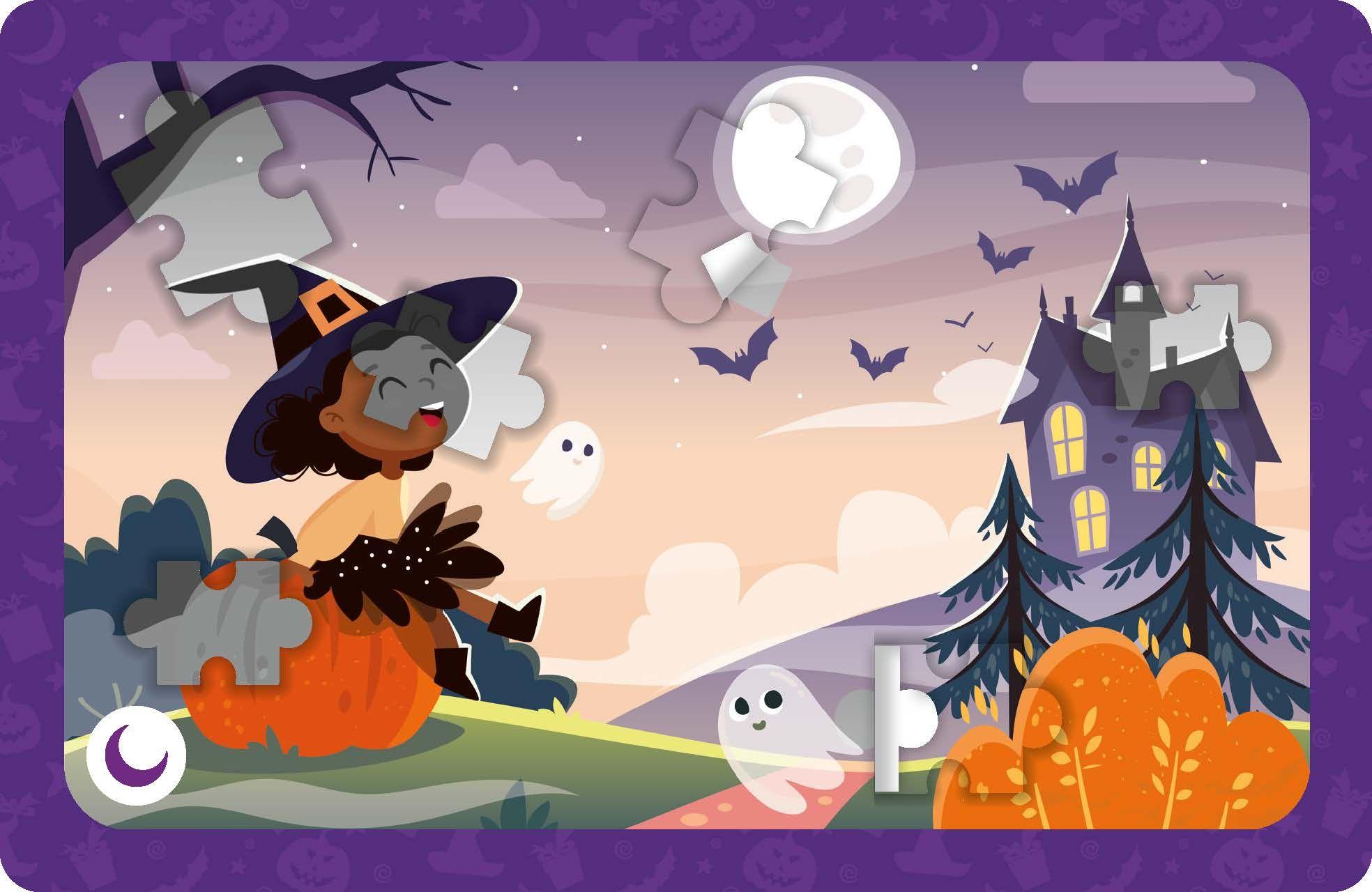 Beispielinhalt (Bild) Meine Sticker + Karten + Box - Gruselspaß