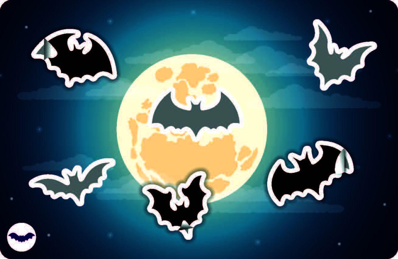 Beispielinhalt (Bild) Meine Sticker + Karten + Box - Gruselspaß