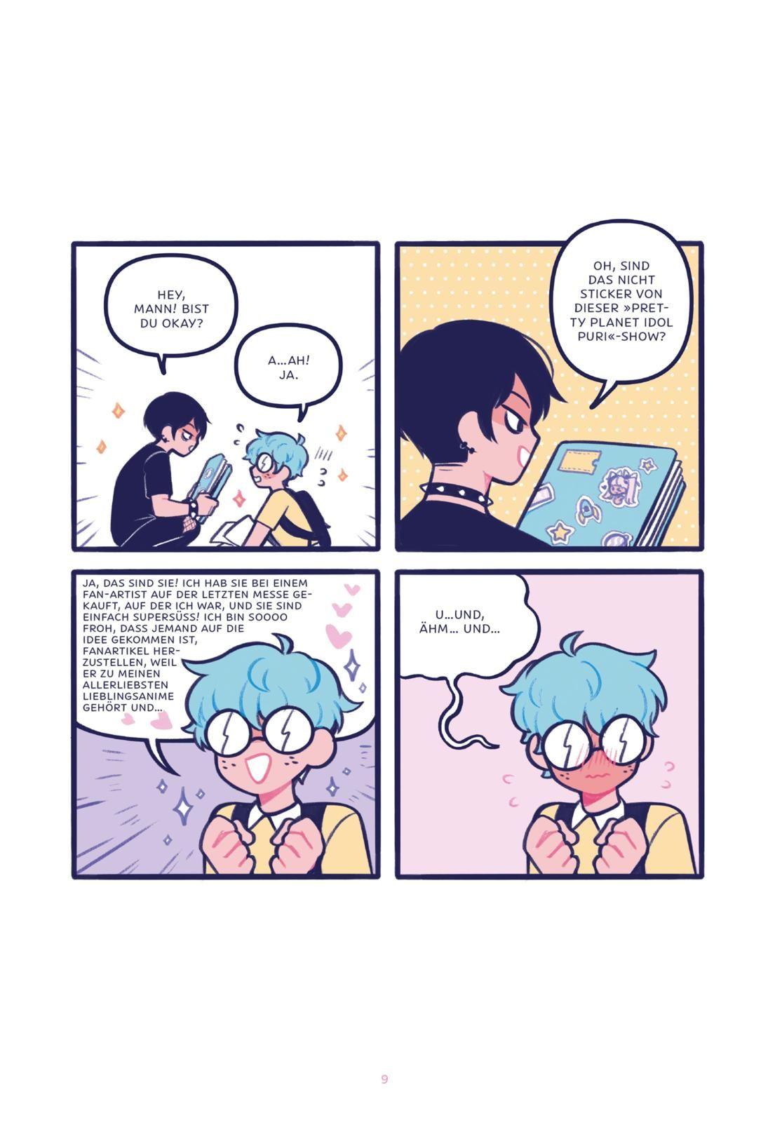 Beispielinhalt (Bild) Boyfriends 1