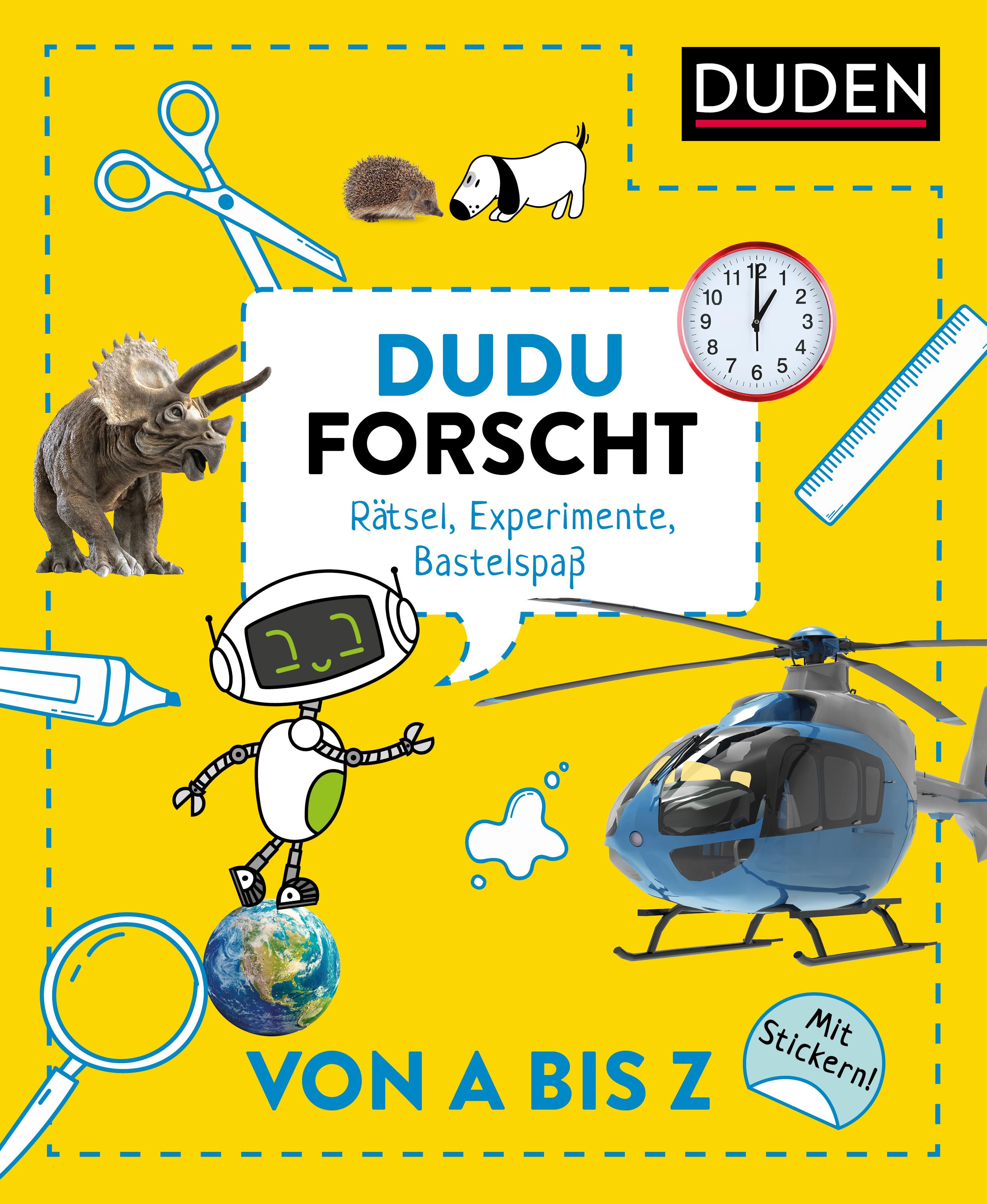 Vorderes Coverbild Dudu forscht. Von A bis Z