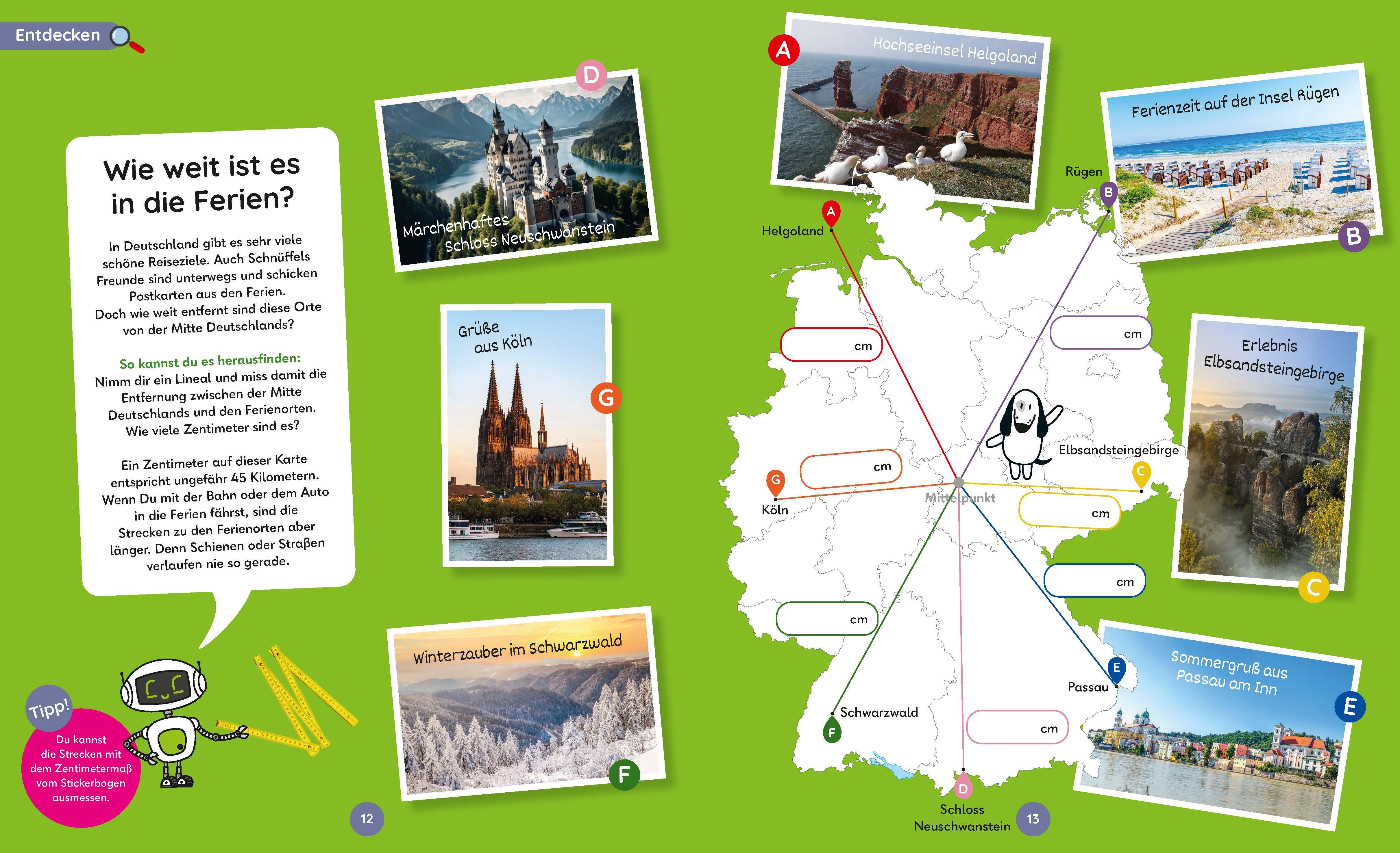 Beispielinhalt (Bild) Dudu forscht. Deutschland