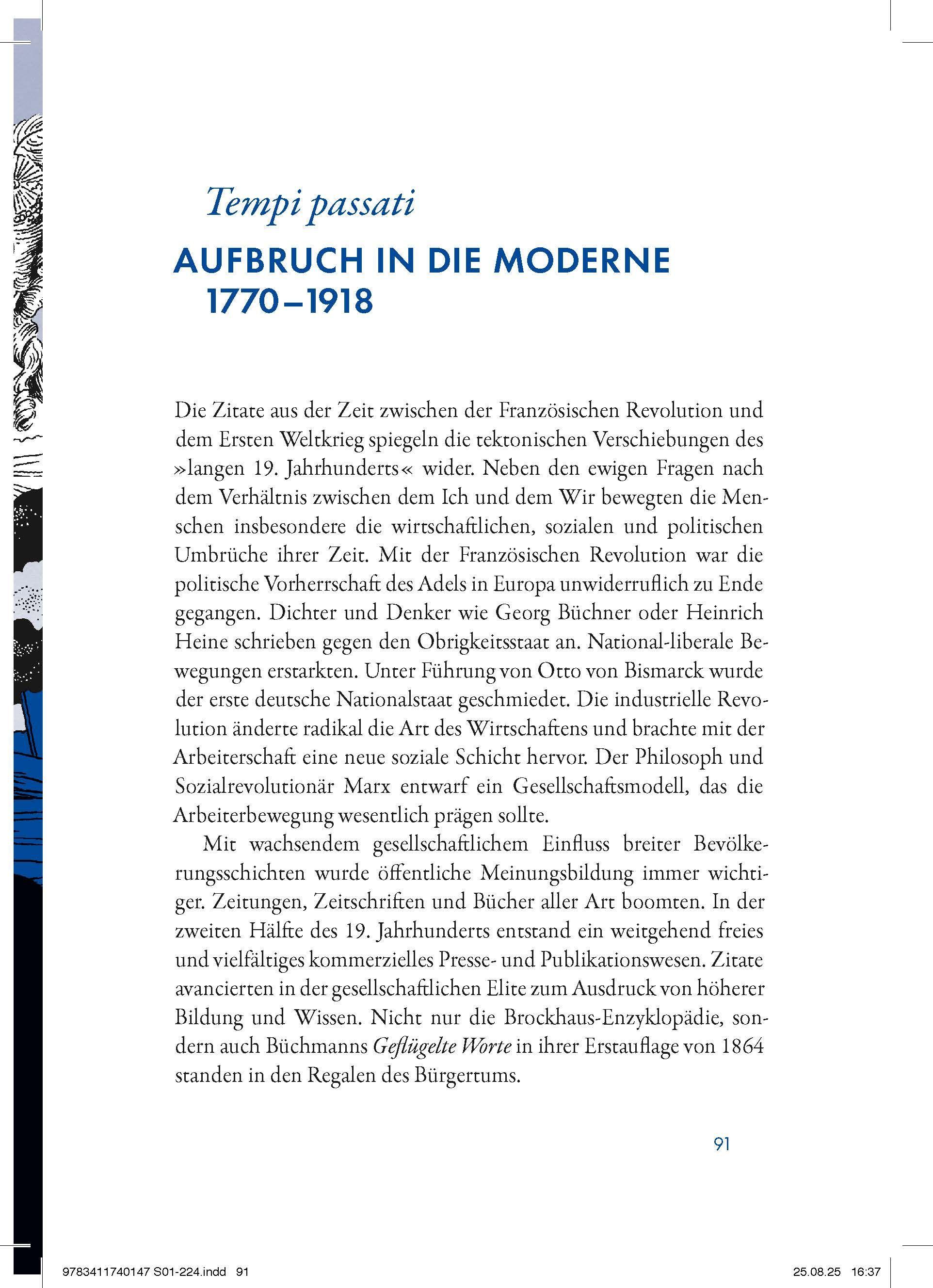 Beispielinhalt (Bild) 100 berühmte Zitate und ihre überraschenden Geschichten