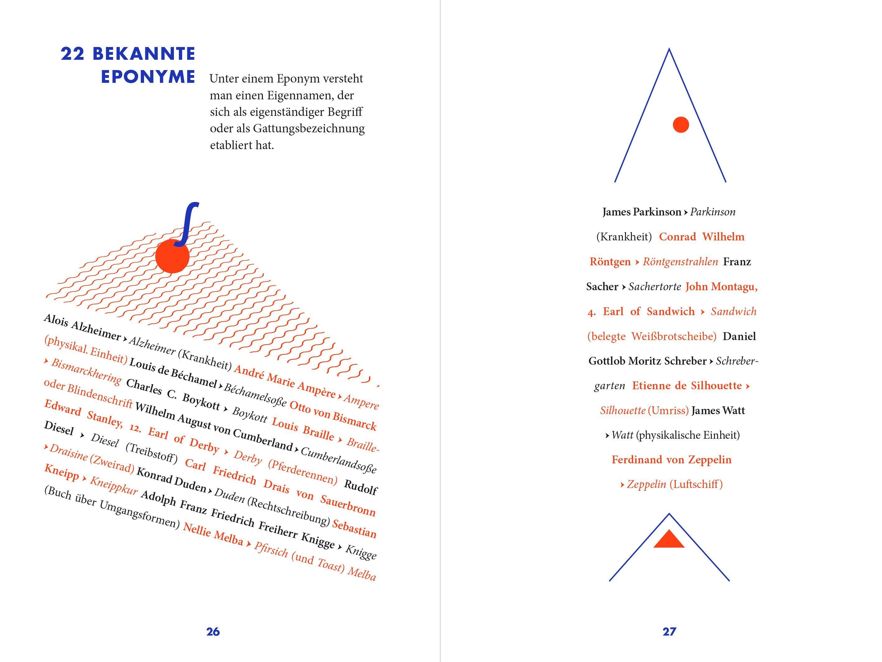 Beispielinhalt (Bild) Kleines Kuriositätenkabinett der deutschen Sprache