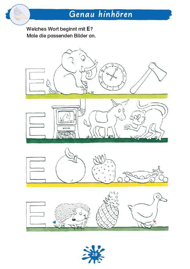 Beispielinhalt (Bild) Mein großes Abc-Buch mit Rabe Linus - ab 5 Jahren