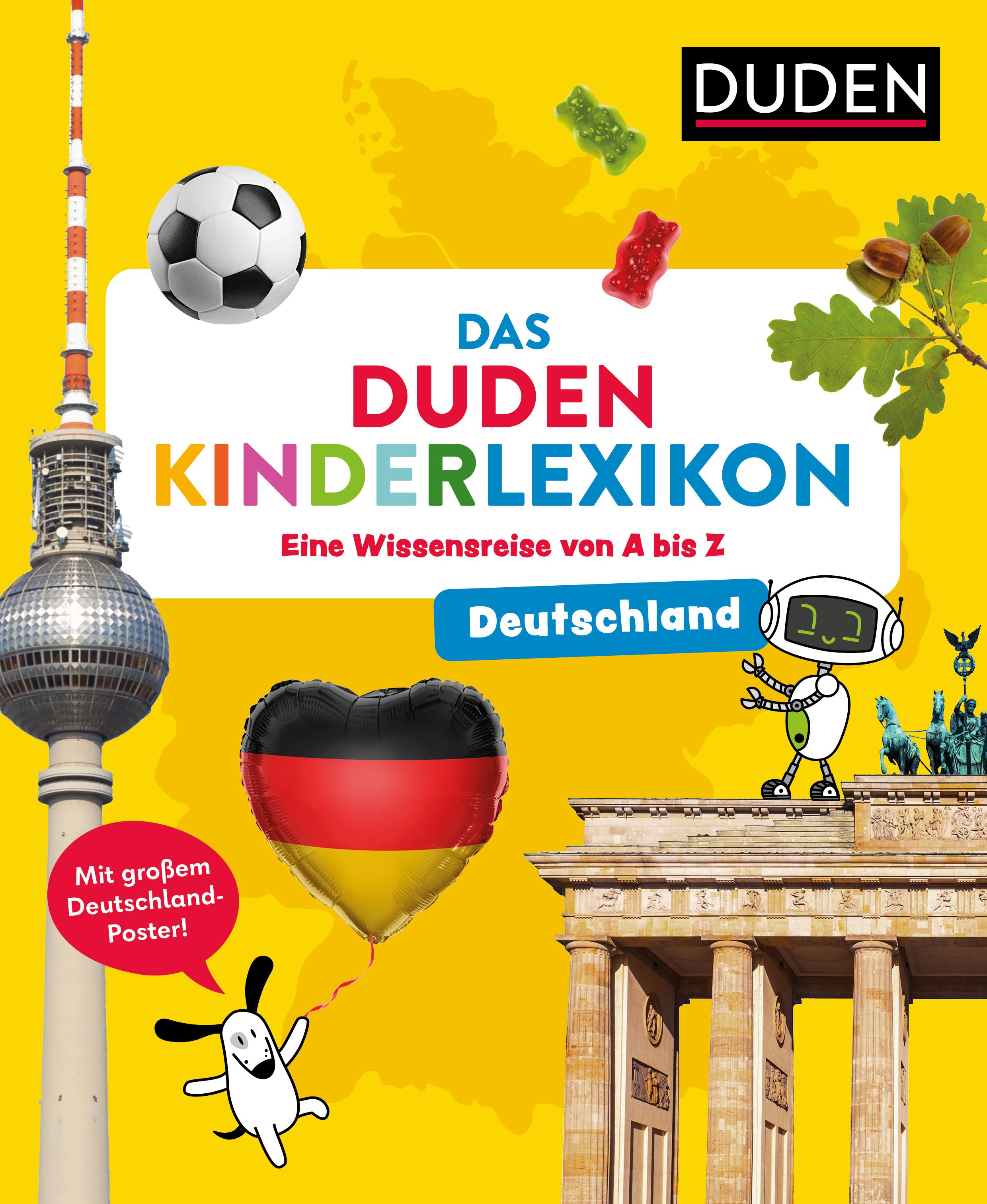 Vorderes Coverbild Deutschland - Das Duden Kinderlexikon