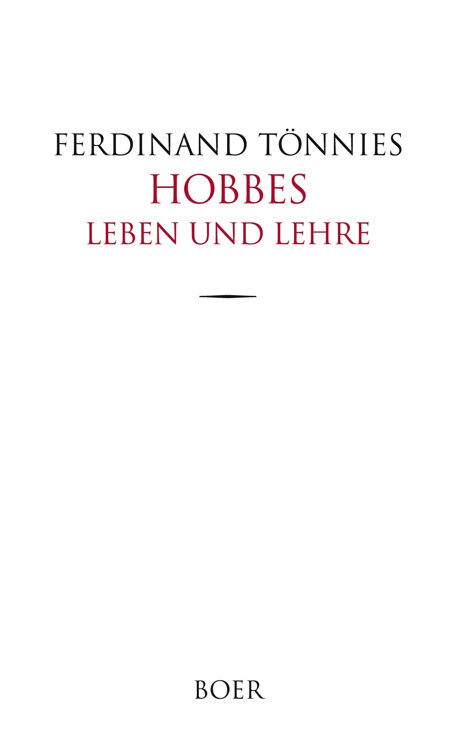 Vorderes Coverbild Hobbes