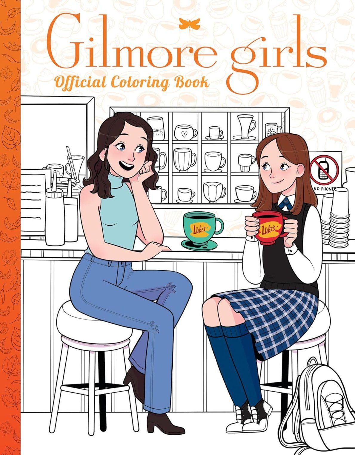 Vorderes Coverbild Gilmore Girls: The Official Coloring Book