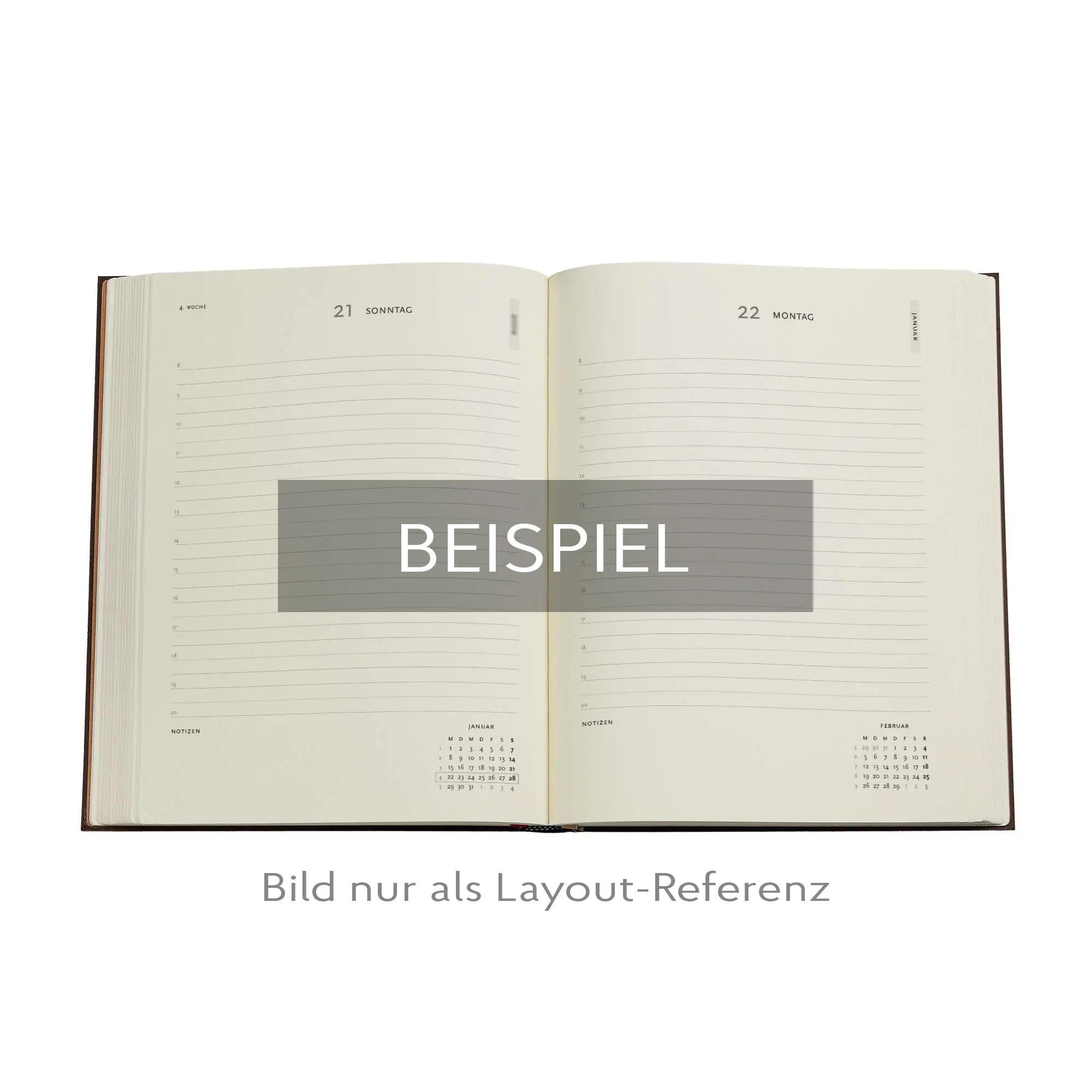 Beispielinhalt (Bild) 12-Monatskalender. 2026 Der Obstgarten Ultra Tag