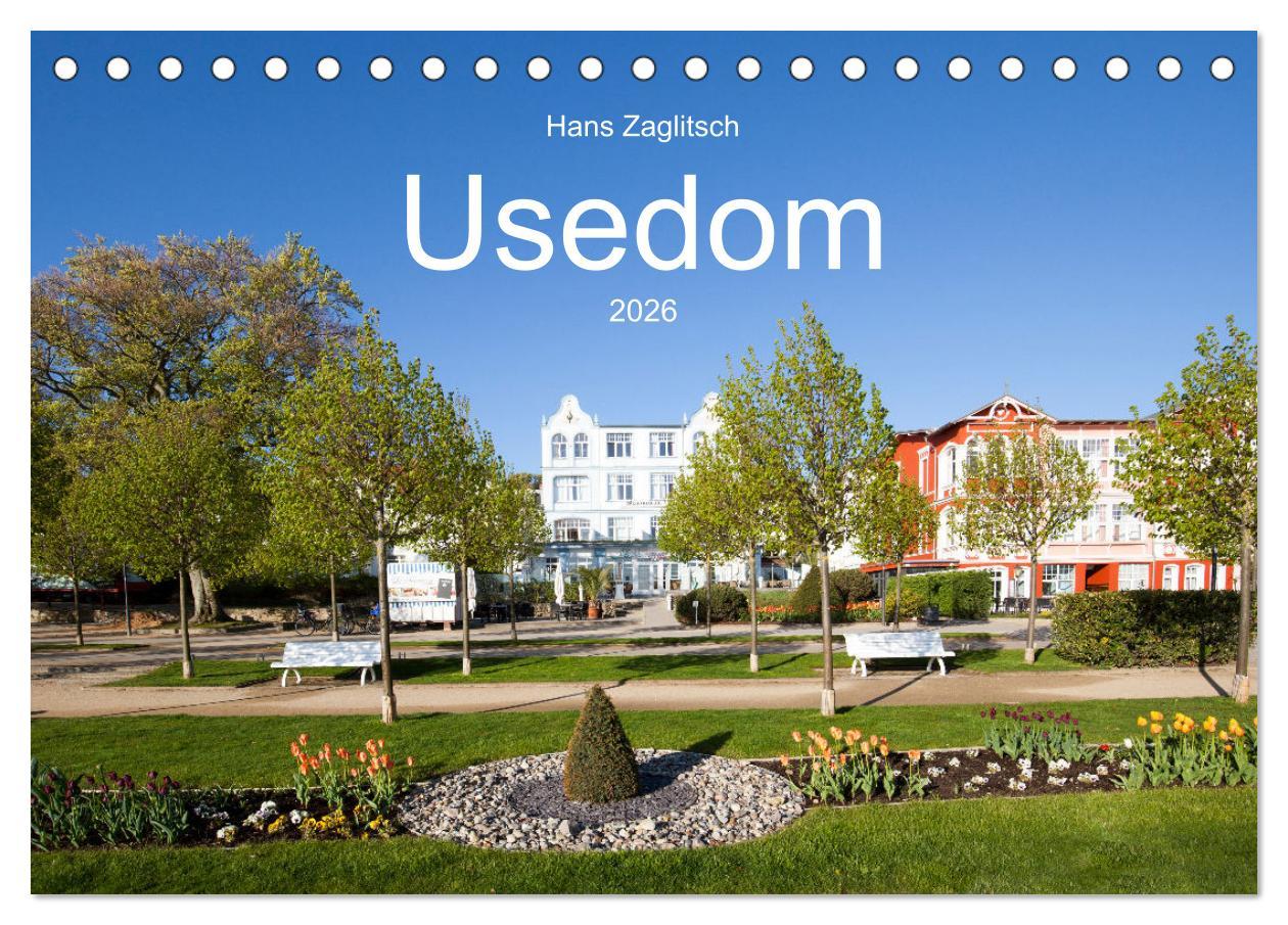 Vorderes Coverbild Usedom (Tischkalender 2026 DIN A5 quer), CALVENDO Monatskalender