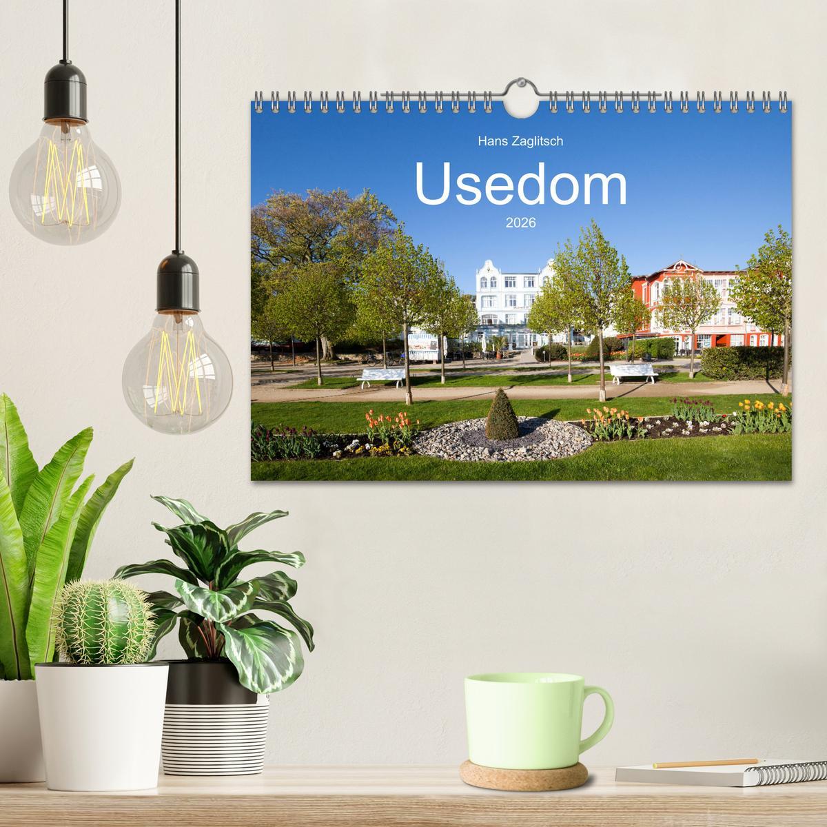 Beispielinhalt (Bild) Usedom (Wandkalender 2026 DIN A4 quer), CALVENDO Monatskalender