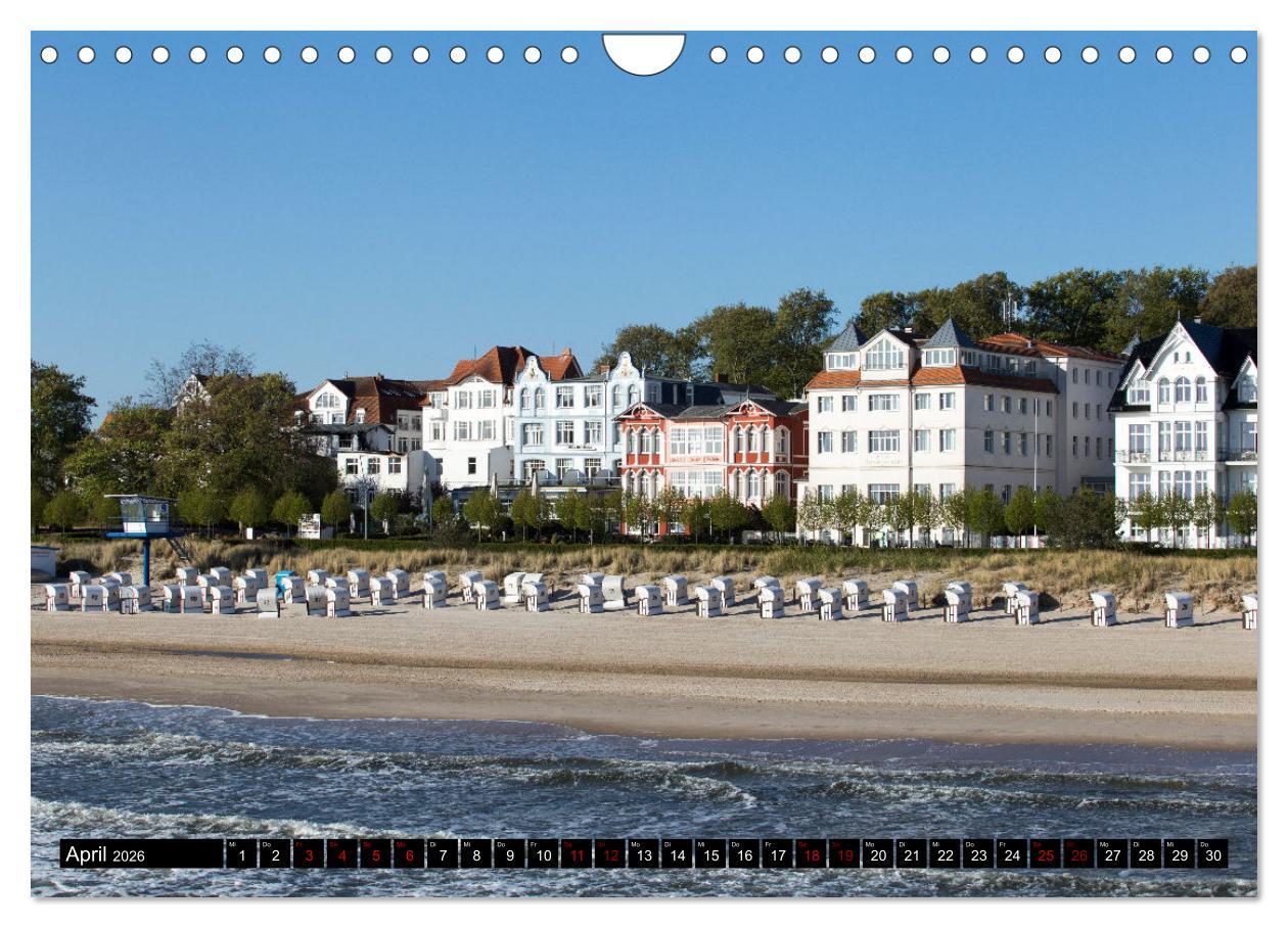 Beispielinhalt (Bild) Usedom (Wandkalender 2026 DIN A4 quer), CALVENDO Monatskalender