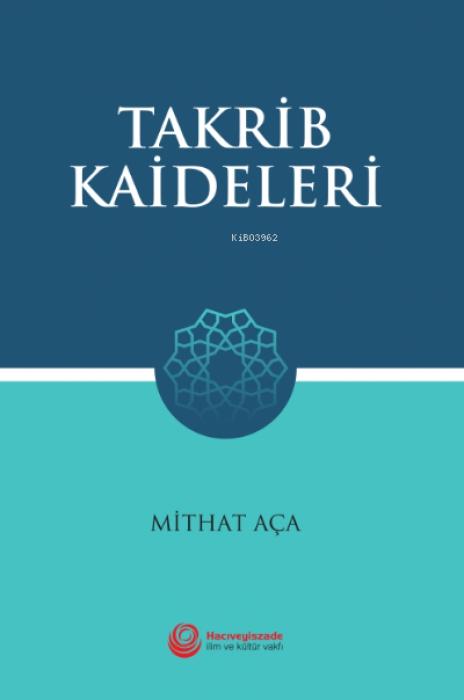 Vorderes Coverbild Takrib Kaideleri