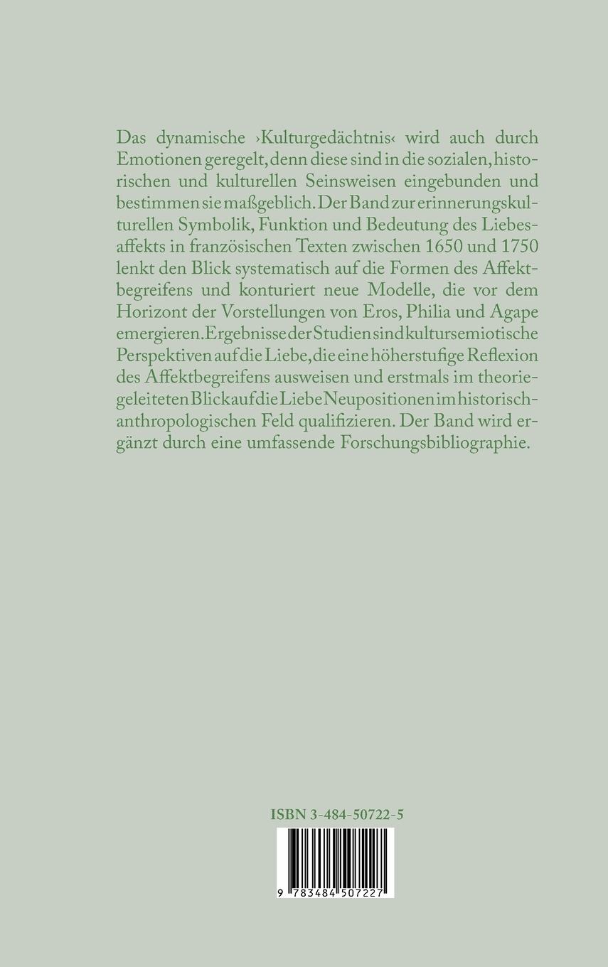 Rückseitencover Liebe und Emergenz