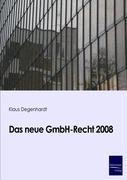 Vorderes Coverbild Das neue GmbH-Recht 2008