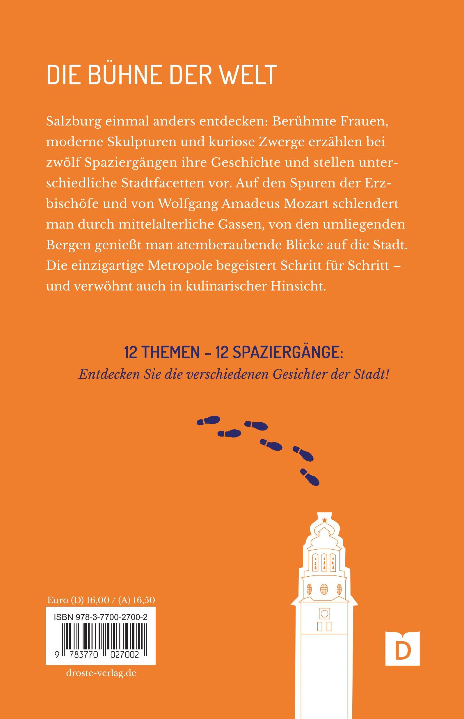 Rückseitencover Zu Fuß durch Salzburg