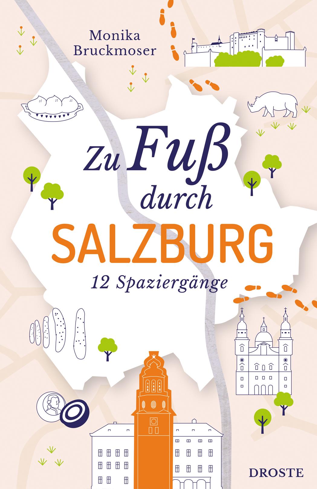 Vorderes Coverbild Zu Fuß durch Salzburg