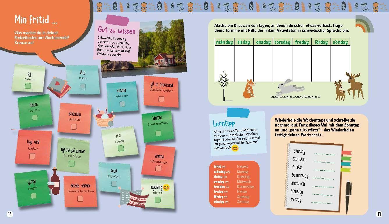 Beispielinhalt (Bild) Enjoy Schwedisch