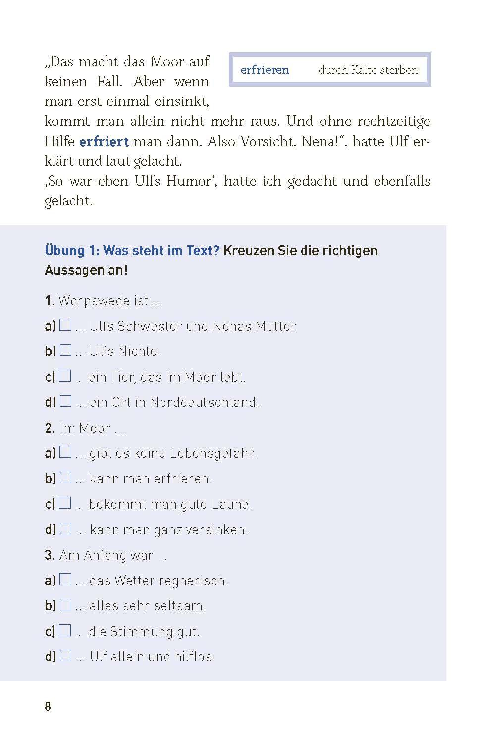 Beispielinhalt (Bild) Wiedersehen im Nebel