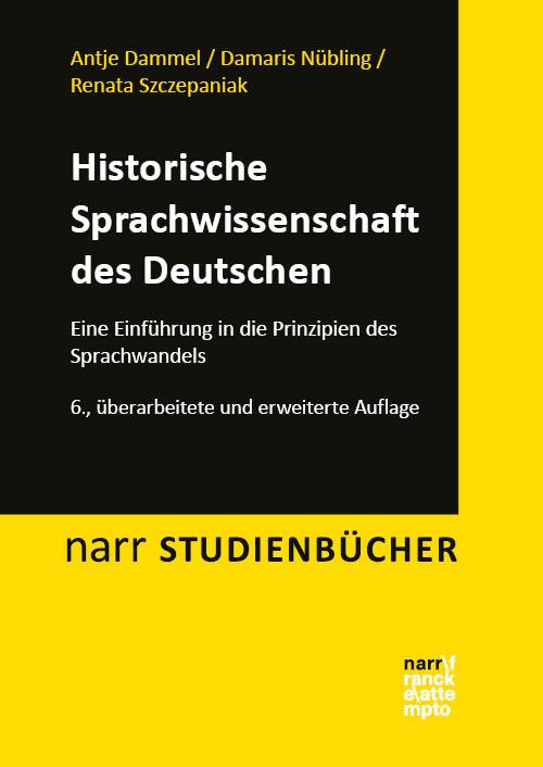 Vorderes Coverbild Historische Sprachwissenschaft des Deutschen