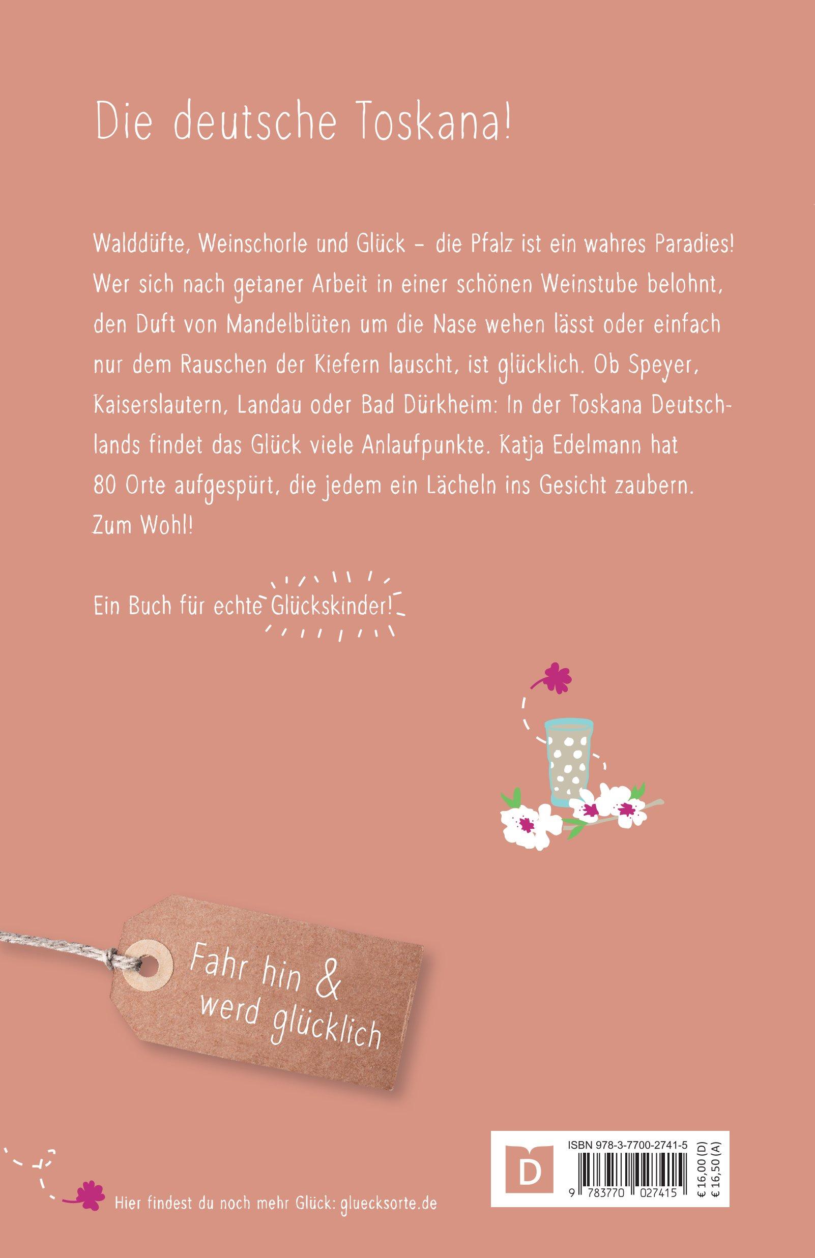 Rückseitencover Glücksorte in der Pfalz