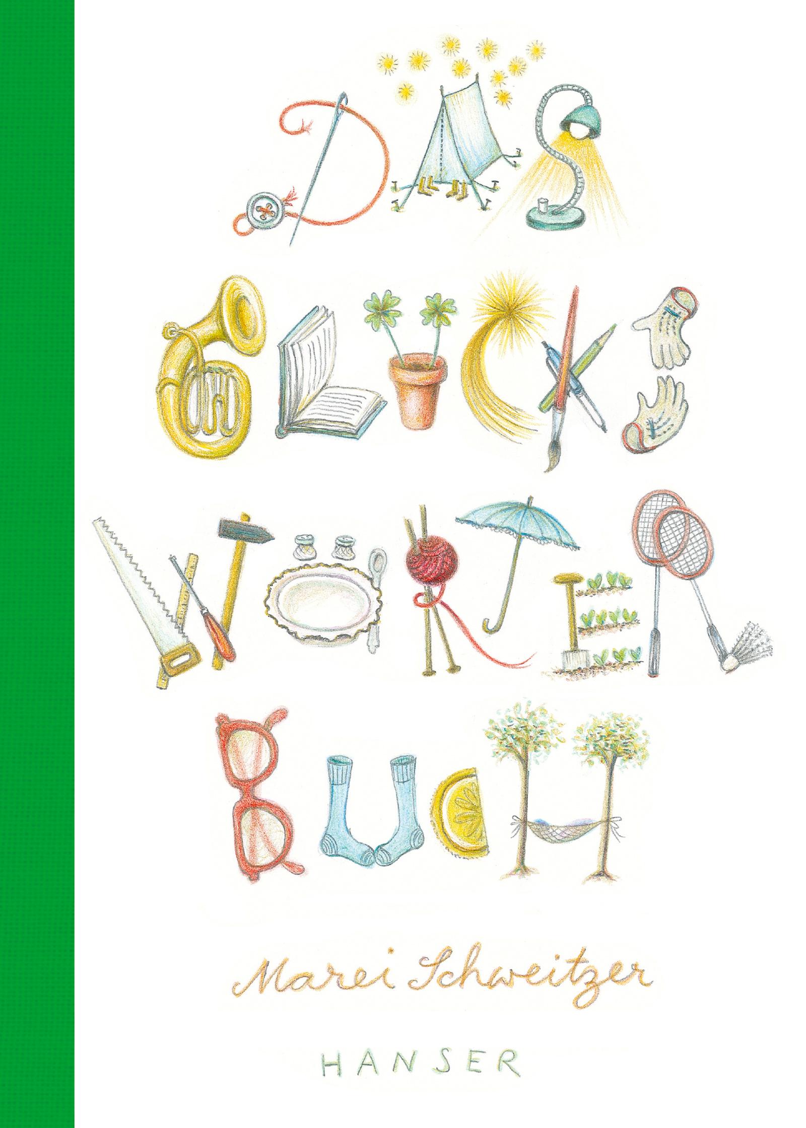 Vorderes Coverbild Das Glückswörterbuch