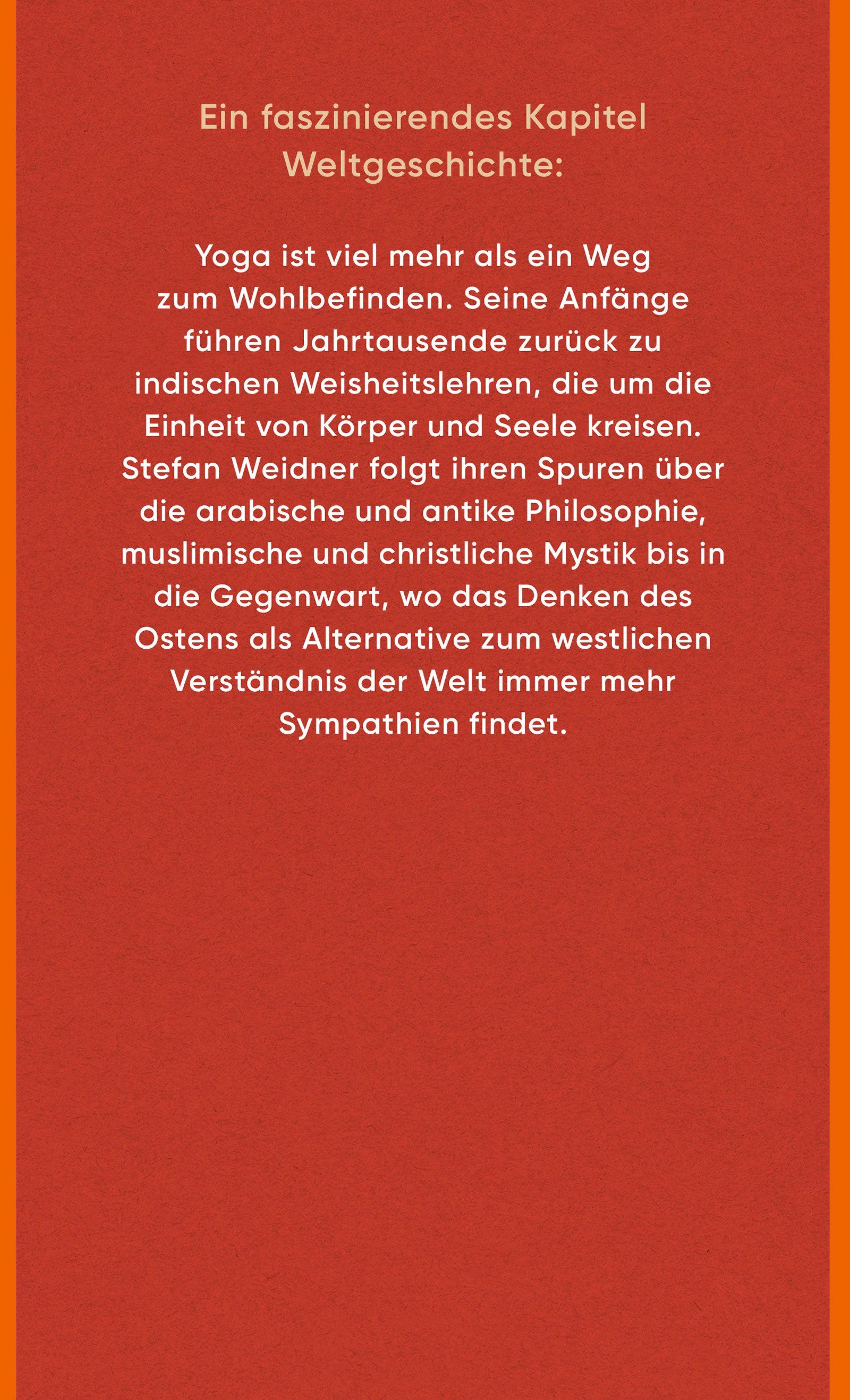 Beispielinhalt (Bild) Yoga oder Die sanfte Eroberung des Westens durch den Osten