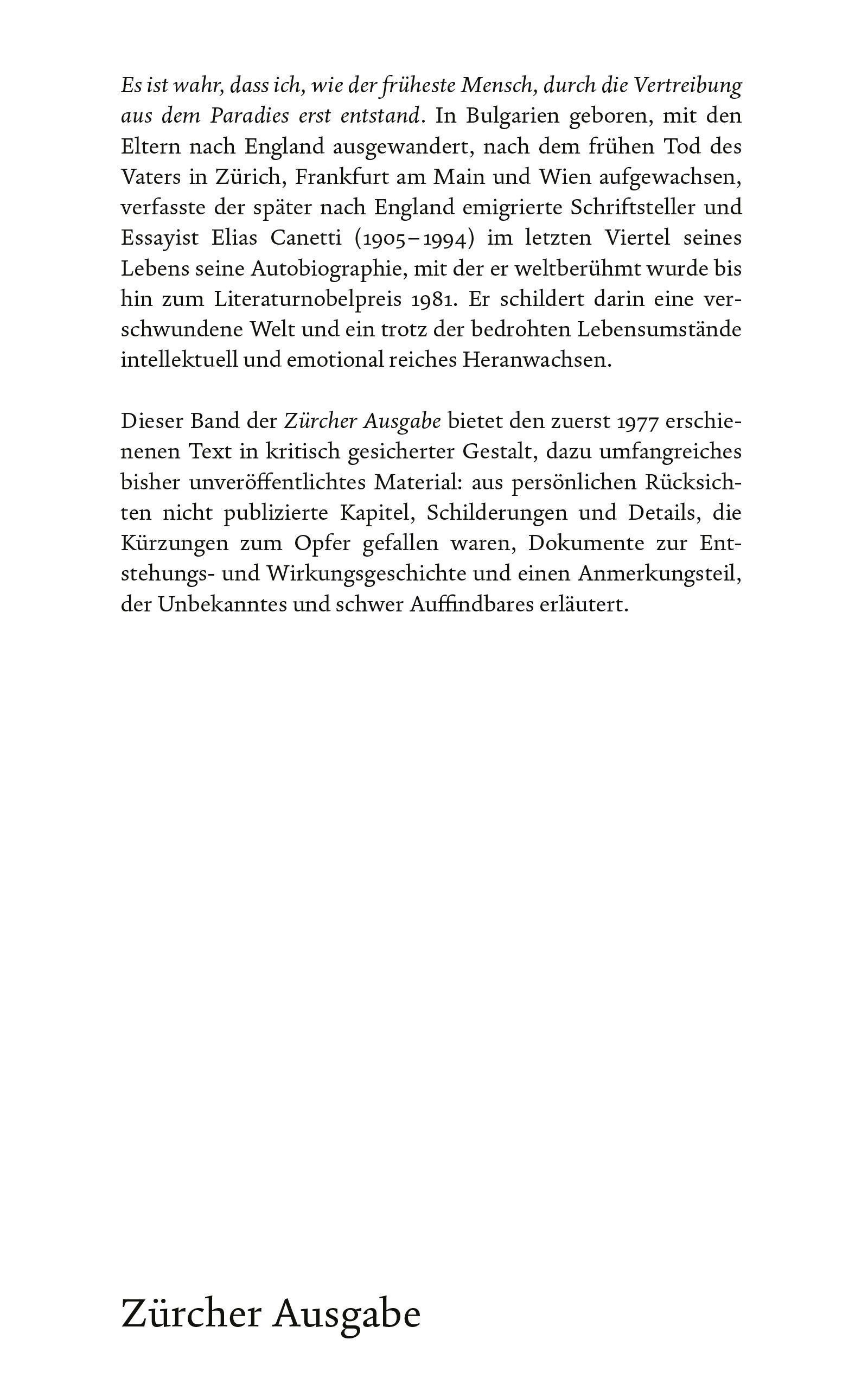 Beispielinhalt (Bild) Die gerettete Zunge - Zürcher Ausgabe, Band 5