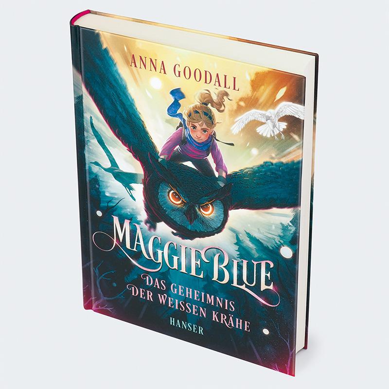 Beispielinhalt (Bild) Maggie Blue - Das Geheimnis der weißen Krähe