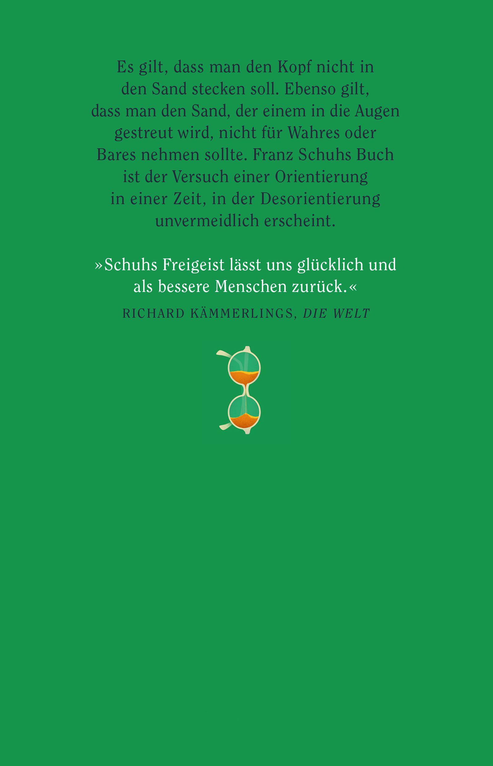 Beispielinhalt (Bild) Steckt den Sand nicht in den Kopf