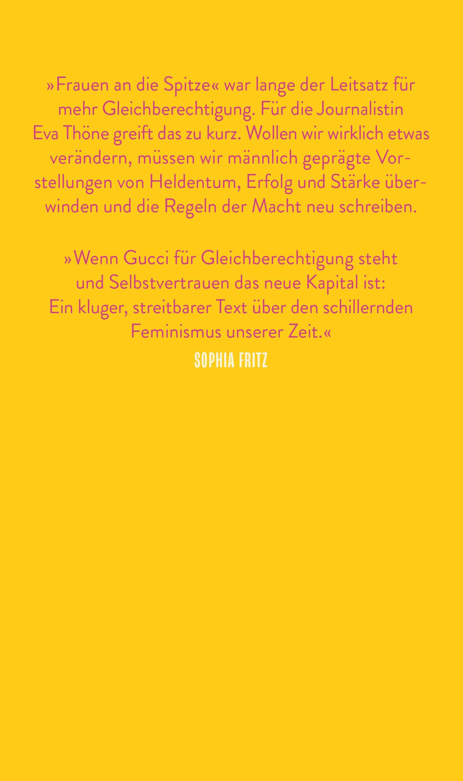 Beispielinhalt (Bild) Weibliche Macht neu denken