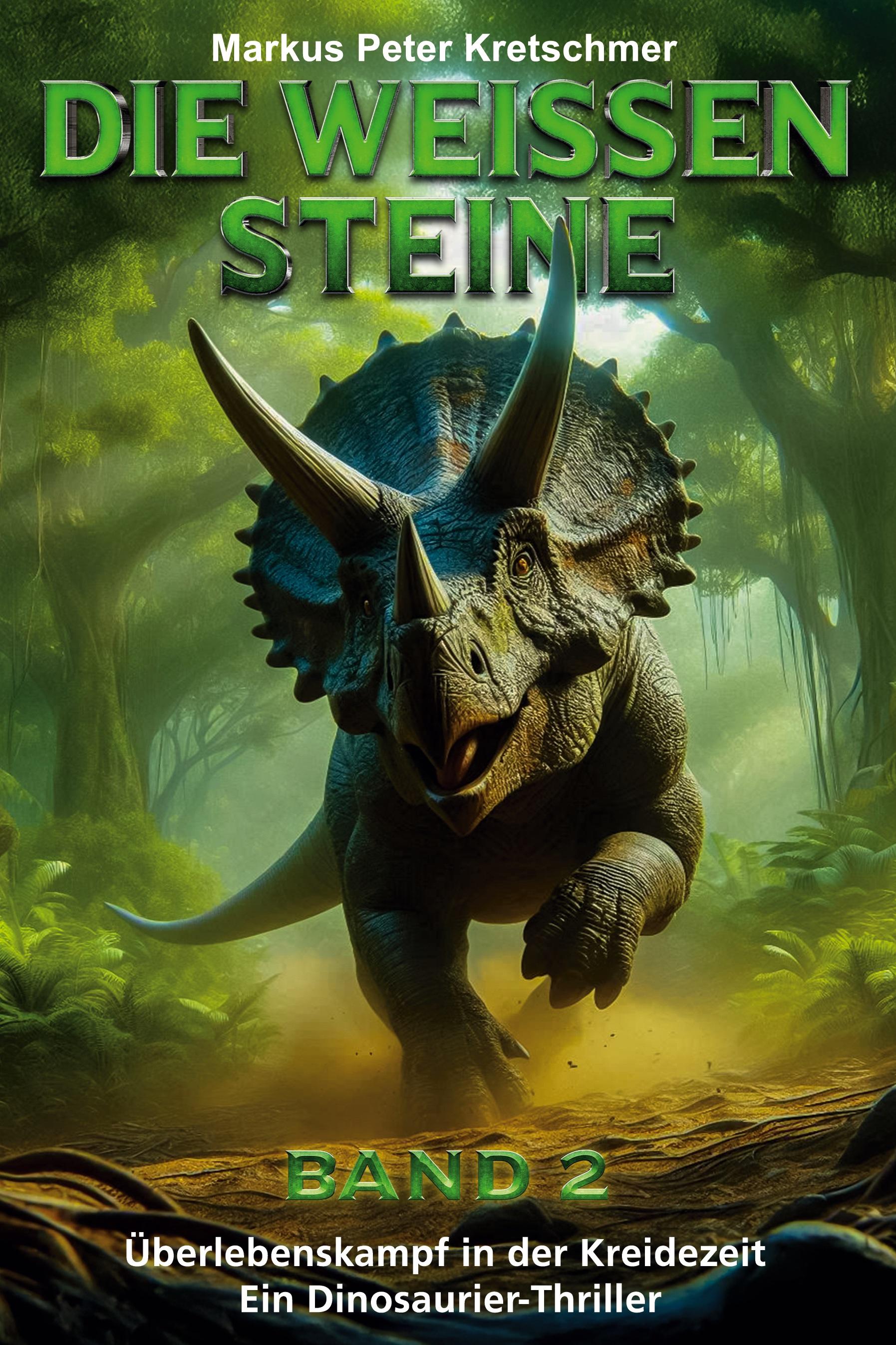 Vorderes Coverbild Die Weißen Steine Band 2